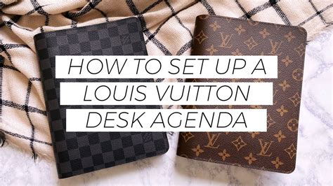 louis vuitton desk clock|louis vuitton desk agenda dupe.